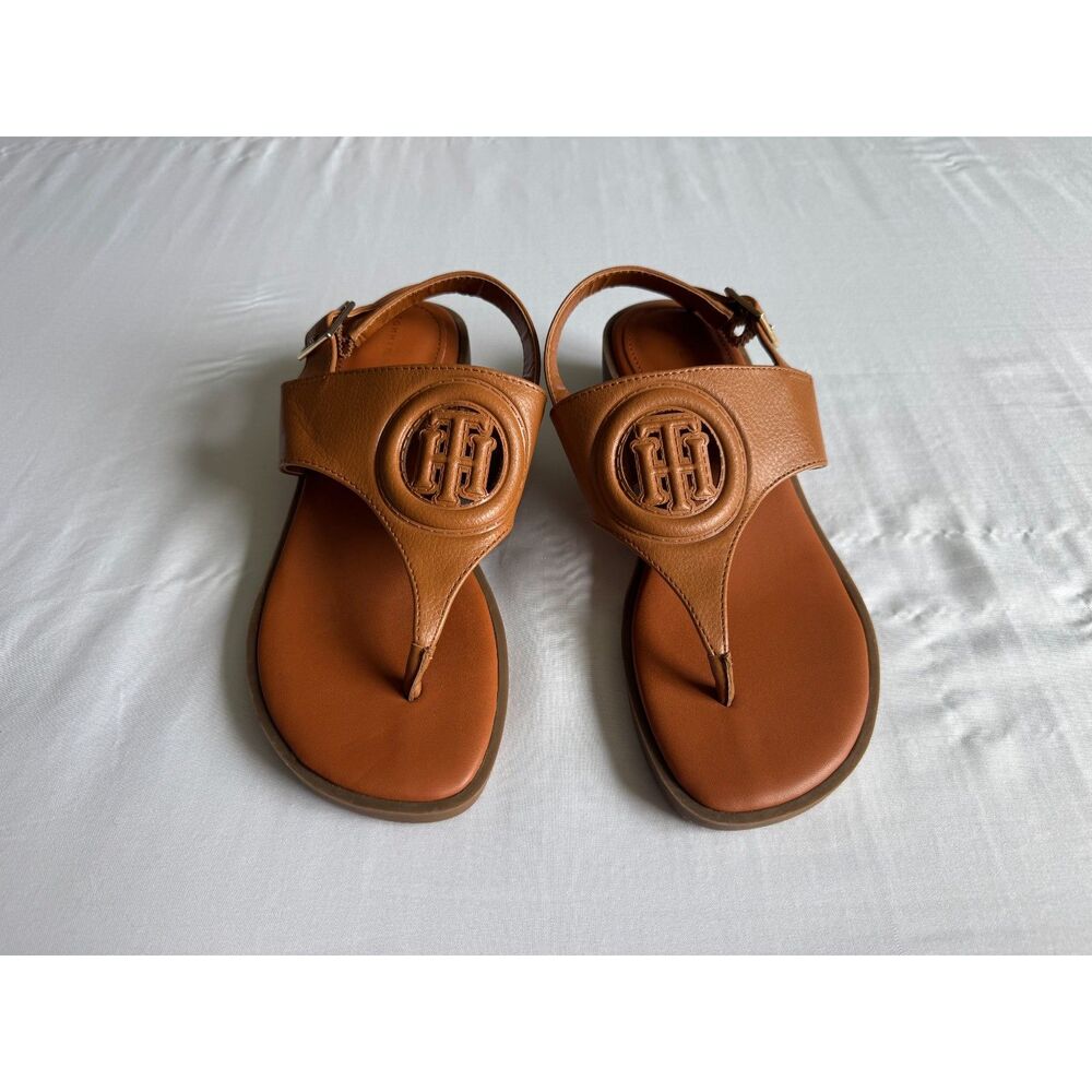 Tommy Hilfiger Women's Olaya Low Heeled Sandals | Size 7.5